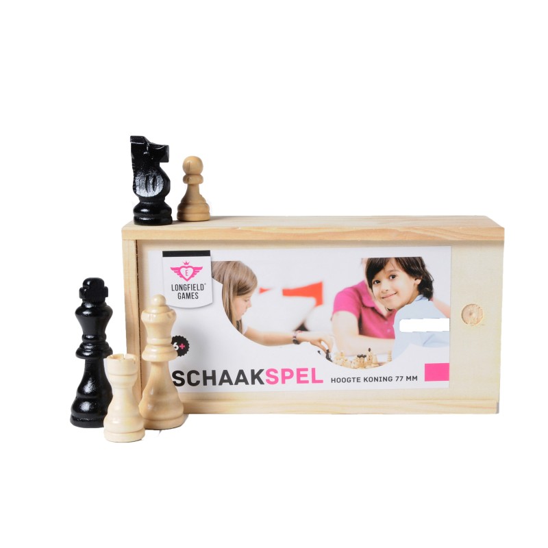 Boite d'Echecs en bois 32 pièces Echecs/Dames Engelhart Age minimum ( en années ):6 ans Matière:Bois Types:Stratégie Nombre de j