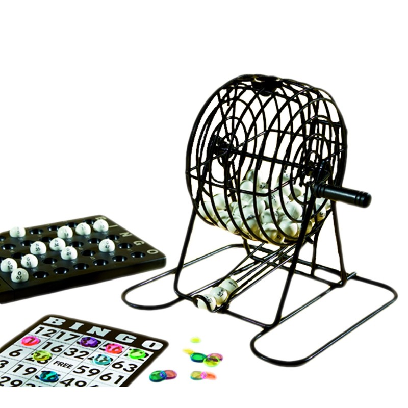 Mini jeu de bingo complet avec sphère bingo Engelhart Age minimum ( en années ):3 ans Thèmes:Mathématique Matière:Métal Types:ha