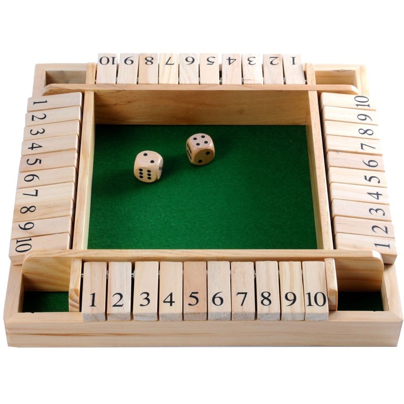 Jeu en bois  ferme la boite 4 joueurs Autres jeux classiques Engelhart 