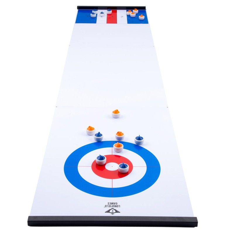 Curling compact et Palets anglais réversible Jeux de palets Engelhart Age minimum ( en années ):3 ans Thèmes:sport Matière:Plast