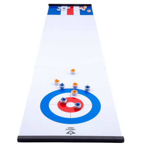 Curling compact et Palets anglais réversible Jeux de palets Engelhart Age minimum ( en années ):3 ans Thèmes:sport Matière:Plast