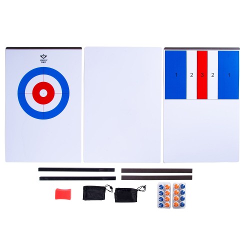 Curling compact et Palets anglais réversible Jeux de palets Engelhart Age minimum ( en années ):3 ans Thèmes:sport Matière:Plast