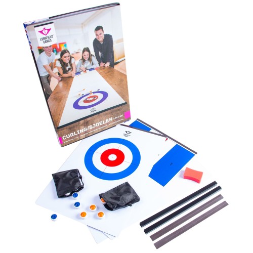 Curling compact et Palets anglais réversible Jeux de palets Engelhart Age minimum ( en années ):3 ans Thèmes:sport Matière:Plast