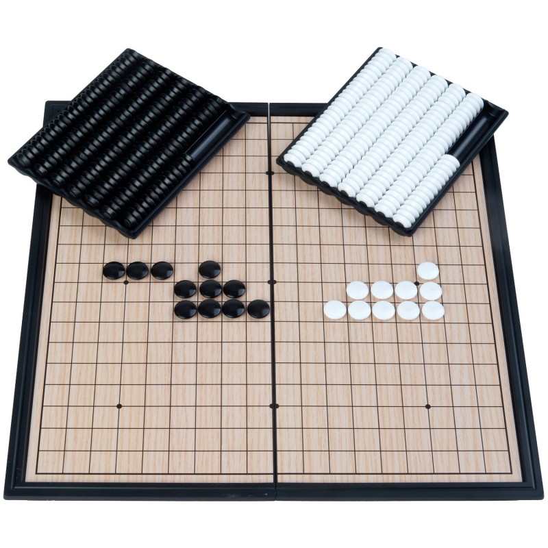 Jeu de GO 24 cm Jeux de GO Engelhart Age minimum ( en années ):6 ans Matière:Plastique Types:Stratégie Nombre de joueurs:2 joueu