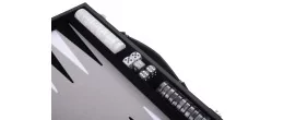 Backgammon Gris Haute qualité 455 mm Nacré