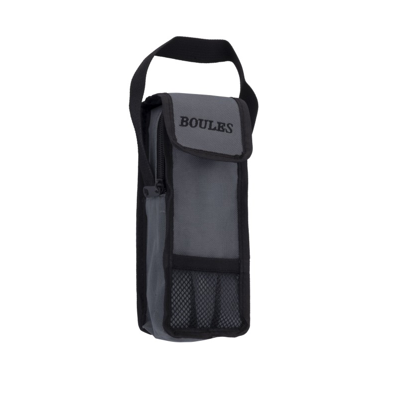 Sacoche de pétanque pour jeu de 3 boules Gris Pétanque Engelhart Age minimum ( en années ):6 ans Thèmes:sport Matière:Nylon Type