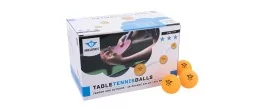 48 balles de tennis de table orange 3 étoiles - 40 mm - Certifié TTC