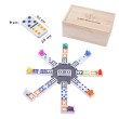 Train mexicain dominos classiques double 12 Dominos Engelhart complet