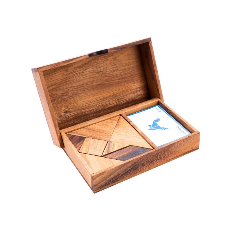 Double Tangram puzzle en bois Casse-têtes en bois Engelhart