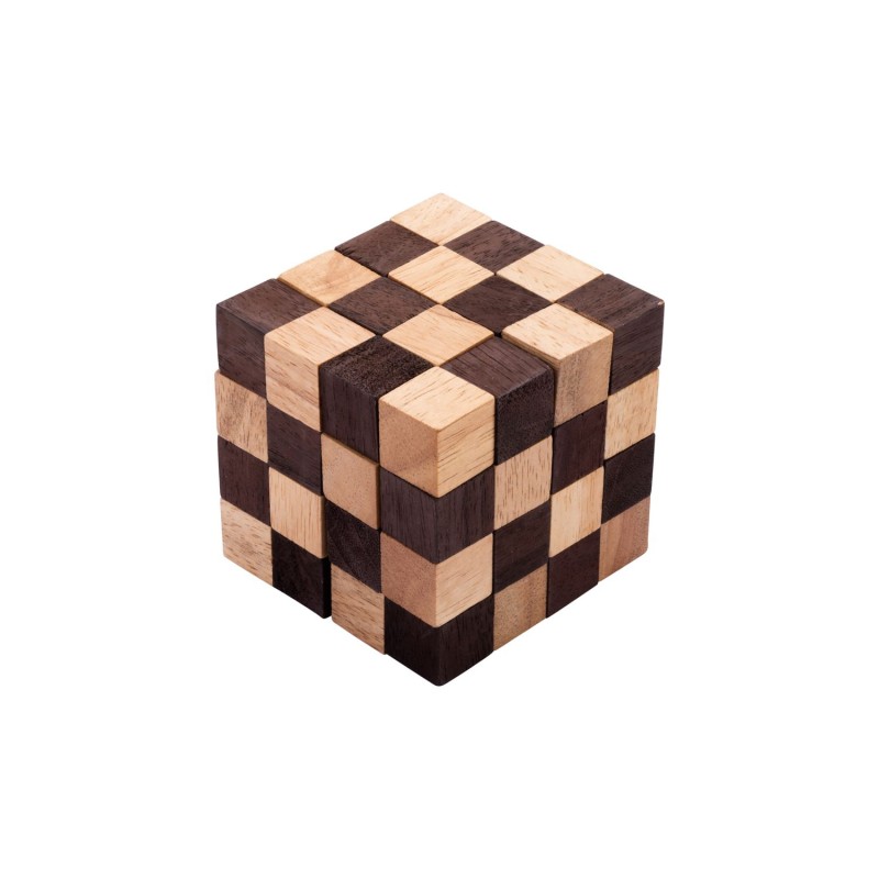 Anaconda casse-tête en bois Casse-têtes en bois Engelhart Longeur:8 cm Largeur:8 cm Profondeur:8 cm Poids:290 g Age minimum ( en