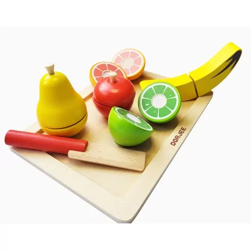 Fruits à couper en bois