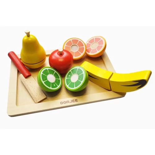 Fruits à couper en bois