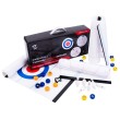 Boîte de jeu 3 en 1 : Curling, Shuffleboard, Bowling Jeux de palets Engelhart Longeur:120 cm Largeur:28 cm Age minimum ( en anné