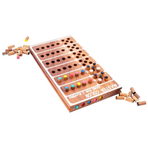 Master color bois, jeu de déduction 2 joueurs, écoresponsable