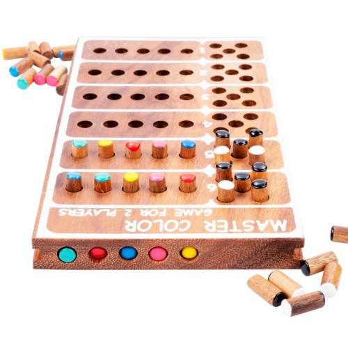 jeu de reflexion en bois pour 2 joueurs