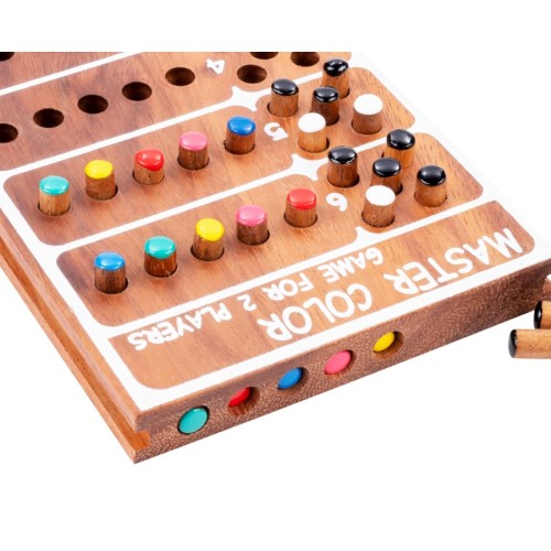 Master color bois, jeu de déduction 2 joueurs, écoresponsable