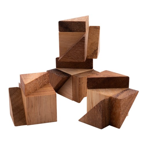 pièce de jeu de casse tete en bois