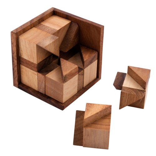 Casse tête en bois cube Crazy Cube en bois Casse-têtes en bois Engelhart