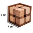 petit Casse tête en bois Crazy Cube Engelhart