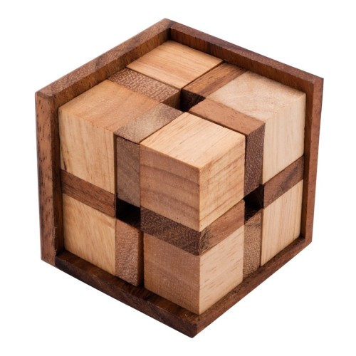 Casse tête Crazy Cube en bois Casse-têtes en bois Engelhart
