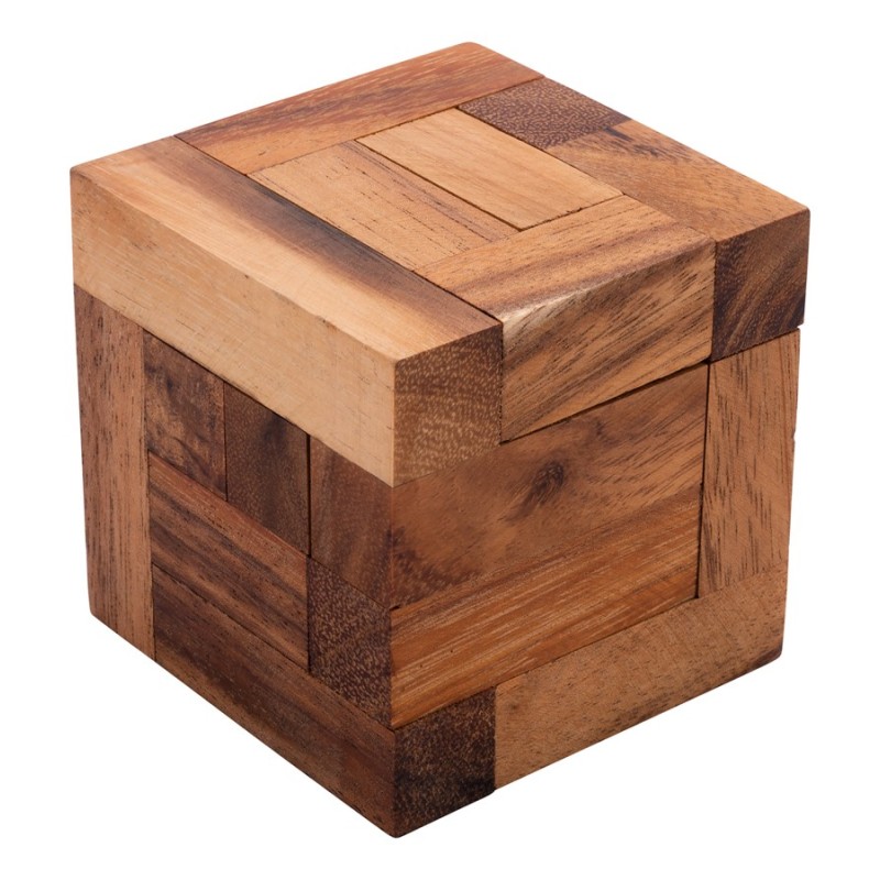 le convolution casse en bois difficile cube pour adulte
