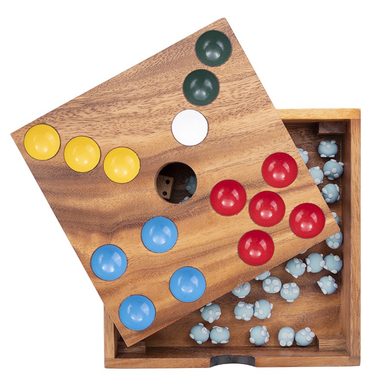 Jeu de société en bois des petits cochons