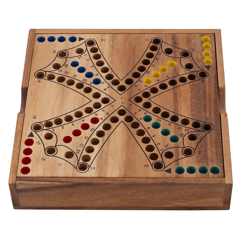 Jeu de tock de voyage en bois