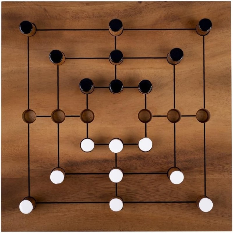 Jeu du moulin en bois 25
