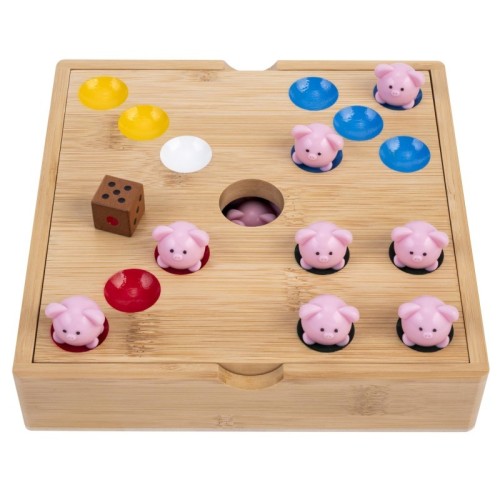 Piggy Hole jeu de société 60 cochonnets silicone
