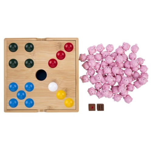  Jeu compact Le Trou du Cochon facile à transporter