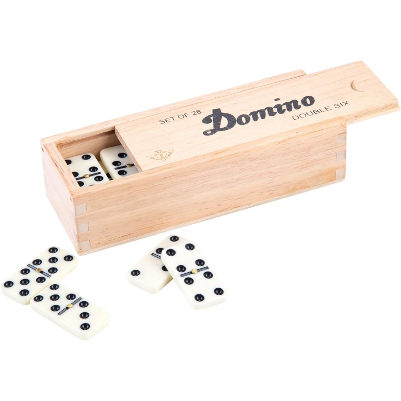 Jeu de domino classique double 6 avec 28 dominos spinner